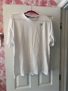 Gymshark white tee